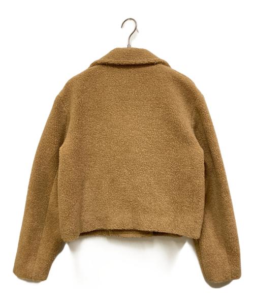 theory（セオリー）theory (セオリー) TEDDY FLEECE ボアPコート ベージュ サイズ:Pの古着・服飾アイテム