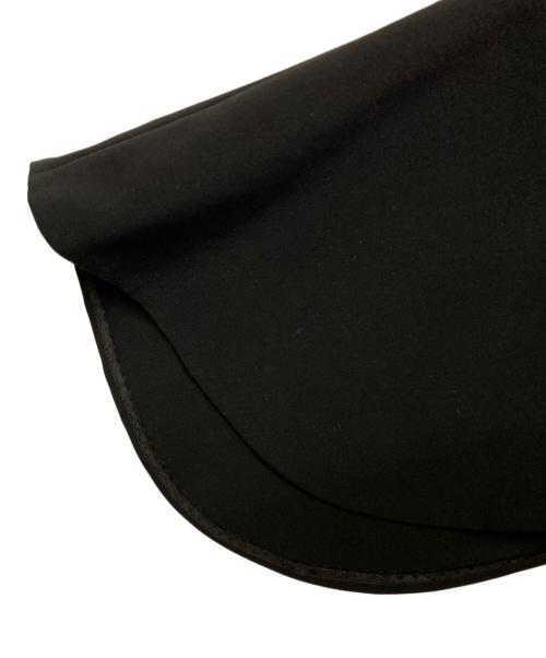 ENFOLD（エンフォルド）ENFOLD (エンフォルド) ドレープノーカラージャケット ブラック サイズ:36の古着・服飾アイテム