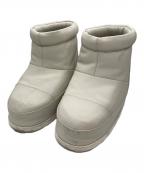 ALMアルム）の古着「MOZU LEATHER BOOTS」｜ベージュ