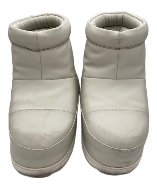 ALM（アルム）ALM (アルム) MOZU LEATHER BOOTS ベージュ サイズ:表記無し。実寸参照の古着・服飾アイテム