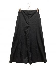 theory（セオリー）の古着「Good Crunch W Wide Crop Pant T」｜ネイビー