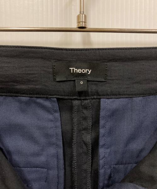 theory（セオリー）theory (セオリー) Good Crunch W Wide Crop Pant T ネイビーの古着・服飾アイテム