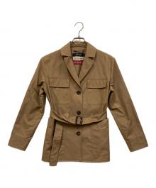'S Max Mara（エスマックスマーラ）の古着「GIULIA シャツジャケット」｜キャメル