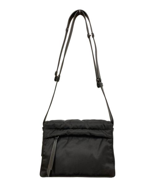 PRADA（プラダ）PRADA (プラダ) スモールパデットRe－Nylon ショルダーバック ブラックの古着・服飾アイテム