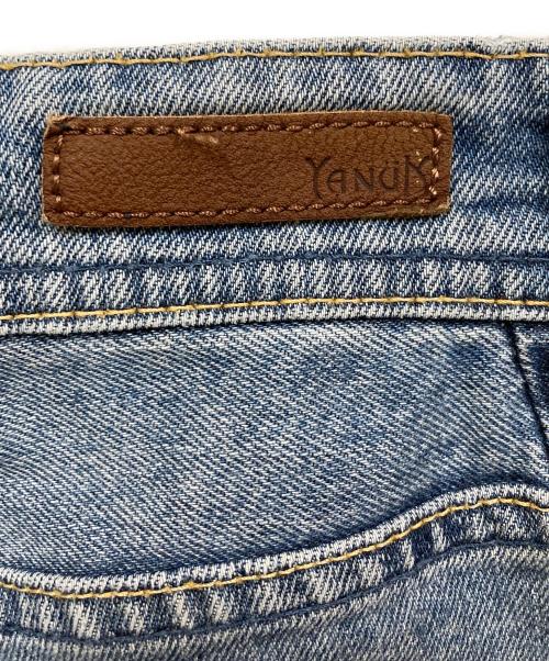 YANUK（ヤヌーク）YANUK (ヤヌーク) LEA/Boys Straight/ビンテージヘイジーブルー デニムパンツ ブルー サイズ:SIZE 23の古着・服飾アイテム