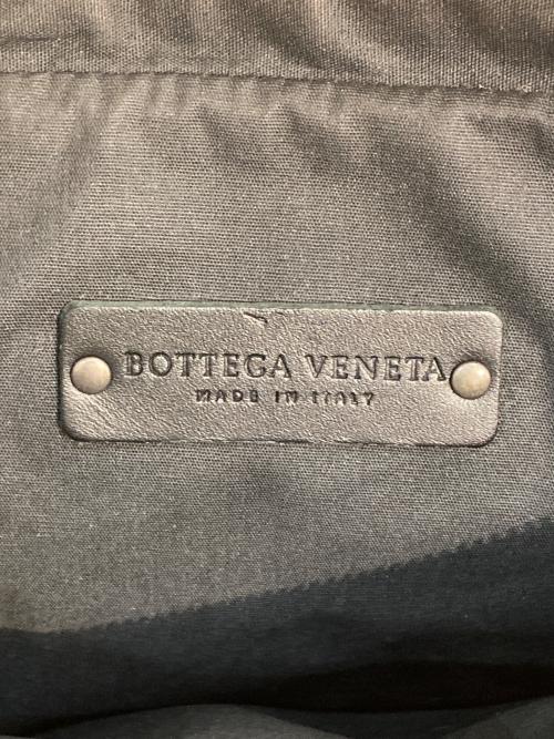 BOTTEGA VENETA（ボッテガベネタ）BOTTEGA VENETA (ボッテガベネタ) イントレチャートメッセンジャーバッグ ブラックの古着・服飾アイテム