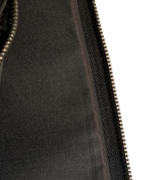 BOTTEGA VENETA（ボッテガベネタ）BOTTEGA VENETA (ボッテガベネタ) イントレチャートメッセンジャーバッグ ブラックの古着・服飾アイテム