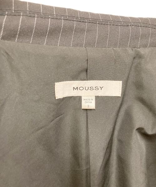 moussy（マウジー）moussy (マウジー) BLAZER PLEATS ミニドレス グレー サイズ:2の古着・服飾アイテム
