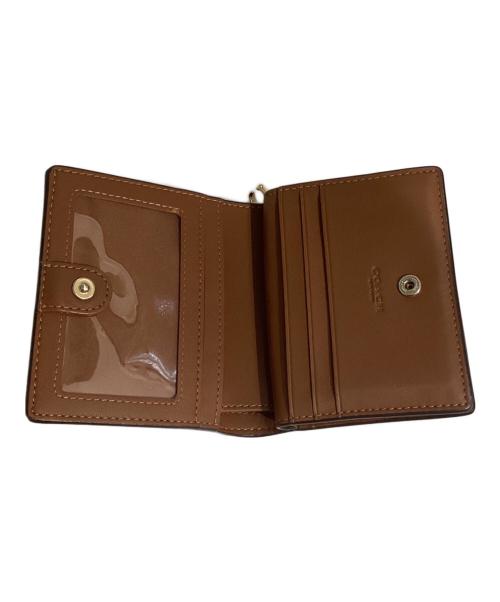 COACH（コーチ）COACH (コーチ) シグネチャースナップ ウォレット ベージュ サイズ:表記なしの古着・服飾アイテム