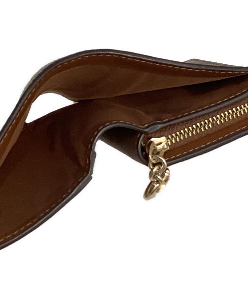 COACH（コーチ）COACH (コーチ) シグネチャースナップ ウォレット ベージュ サイズ:表記なしの古着・服飾アイテム