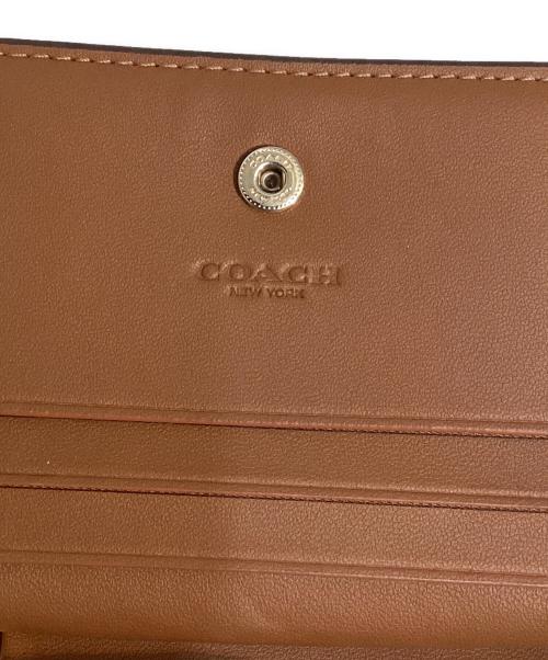 COACH（コーチ）COACH (コーチ) シグネチャースナップ ウォレット ベージュ サイズ:表記なしの古着・服飾アイテム