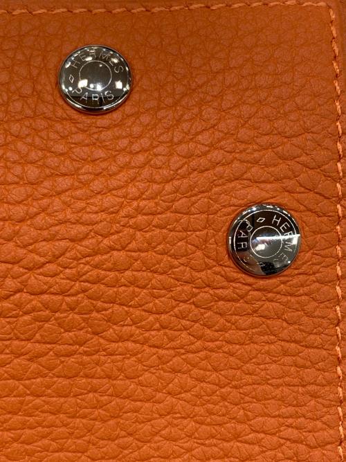 HERMES（エルメス）HERMES (エルメス) ウィド・ポッシュ・トリヨンクレマンス・トレイ オレンジ サイズ:表記なしの古着・服飾アイテム