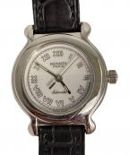 HERMESエルメス）の古着「ケプラー リストウォッチ」｜ホワイト×ブラック