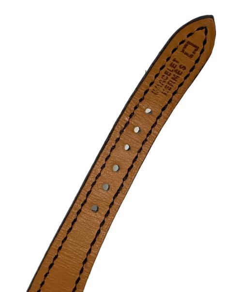 HERMES（エルメス）HERMES (エルメス) ケプラー リストウォッチ ホワイト×ブラックの古着・服飾アイテム