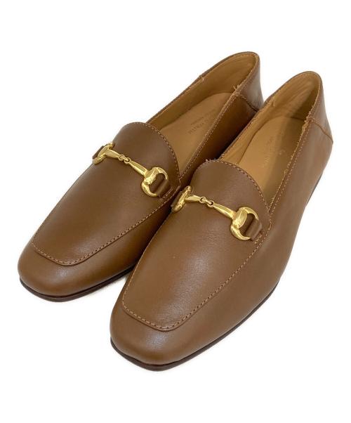 Caminando（カミナンド）Caminando (カミナンド) BEAUTY&YOUTH (ビューティーアンドユース) BEAUTY&YOUTH別注ビットローファー ブラウン サイズ:SIZE 38の古着・服飾アイテム