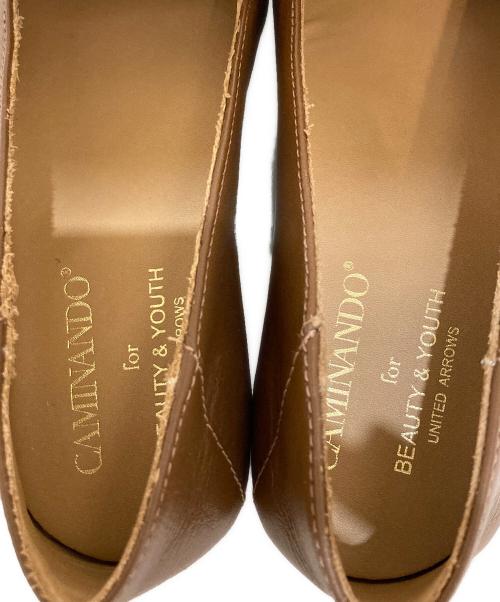 Caminando（カミナンド）Caminando (カミナンド) BEAUTY&YOUTH (ビューティーアンドユース) BEAUTY&YOUTH別注ビットローファー ブラウン サイズ:SIZE 38の古着・服飾アイテム