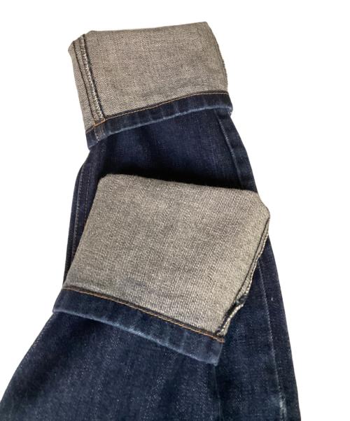 AMI Alexandre Mattiussi（アミアレクサンドルマテュッシ）AMI Alexandre Mattiussi (アミアレクサンドルマテュッシ) デニムパンツ インディゴ サイズ:W25の古着・服飾アイテム