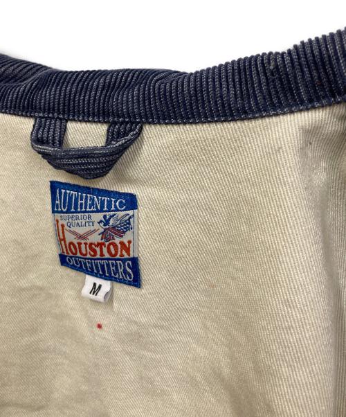 HOUSTON（ヒューストン）HOUSTON (ヒューストン) WASHED CORDUROY FFA JACKET/ファーマーズジャケット パープル サイズ:Mの古着・服飾アイテム