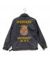 HOUSTON (ヒューストン) WASHED CORDUROY FFA JACKET/ファーマーズジャケット パープル サイズ:M：14000円