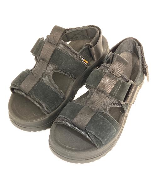 UGG（アグ）UGG (アグ) CapTrail Strap Sandal/キャップトレイル ストラップ サンダル ブラック サイズ:SIZE 22cmの古着・服飾アイテム
