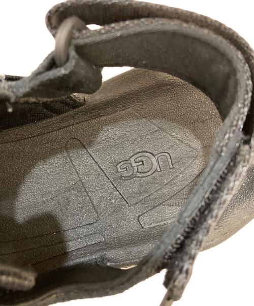 UGG（アグ）UGG (アグ) CapTrail Strap Sandal/キャップトレイル ストラップ サンダル ブラック サイズ:SIZE 22cmの古着・服飾アイテム