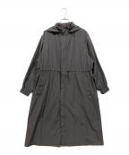 IENAイエナ）の古着「P/Cタフタフーデットブルゾン」｜グレー