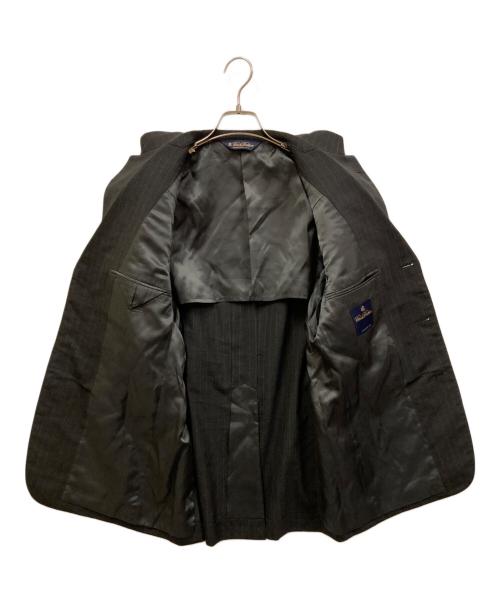 BROOKS BROTHERS（ブルックスブラザーズ）BROOKS BROTHERS (ブルックスブラザーズ) 3B ピンストライプシングルスーツ セットアップ チャコールグレー サイズ:ジャケット38SHT、パンツSIZE 32Wの古着・服飾アイテム