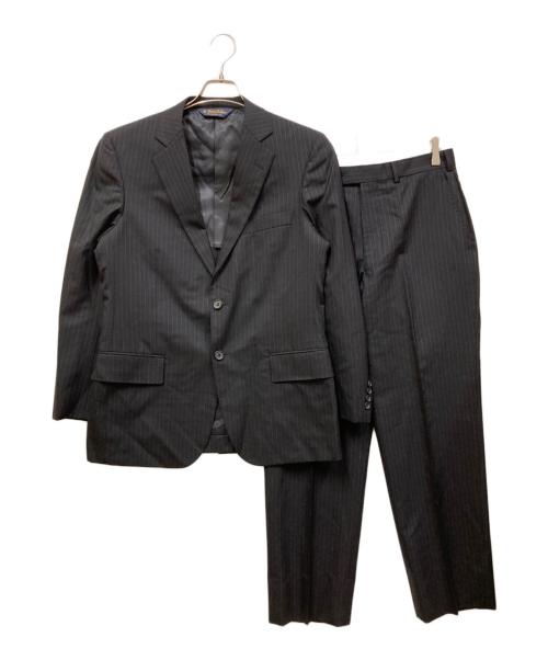 BROOKS BROTHERS（ブルックスブラザーズ）BROOKS BROTHERS (ブルックスブラザーズ) 2Bチョークストライプセットアップスーツ ネイビー サイズ:ジャケット38SHT 、パンツ32Wの古着・服飾アイテム