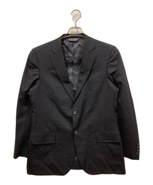BROOKS BROTHERS（ブルックスブラザーズ）BROOKS BROTHERS (ブルックスブラザーズ) 2Bチョークストライプセットアップスーツ ネイビー サイズ:ジャケット38SHT 、パンツ32Wの古着・服飾アイテム