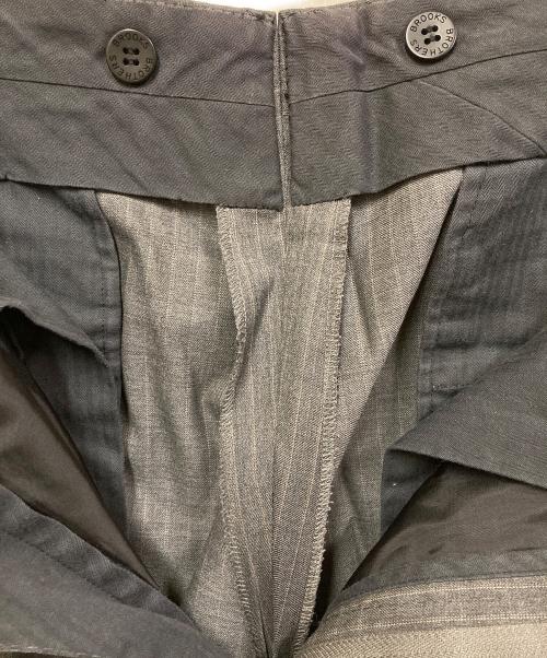 BROOKS BROTHERS（ブルックスブラザーズ）BROOKS BROTHERS (ブルックスブラザーズ) 2Bストライプセットアップスーツ グレー サイズ:ジャケット38SHT　パンツ32Wの古着・服飾アイテム