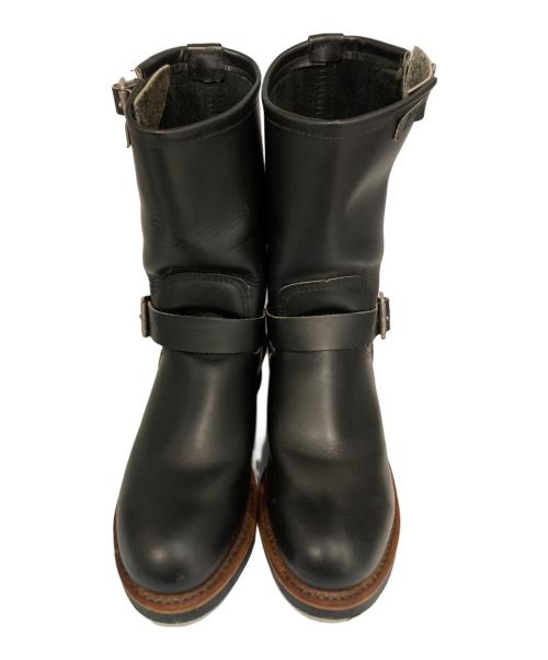 RED WING（レッドウィング）RED WING (レッドウィング) ENGINEER BOOTS ブラック サイズ:SIZE 6の古着・服飾アイテム