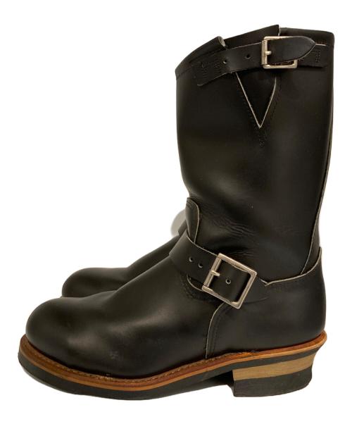 RED WING（レッドウィング）RED WING (レッドウィング) ENGINEER BOOTS ブラック サイズ:SIZE 6の古着・服飾アイテム