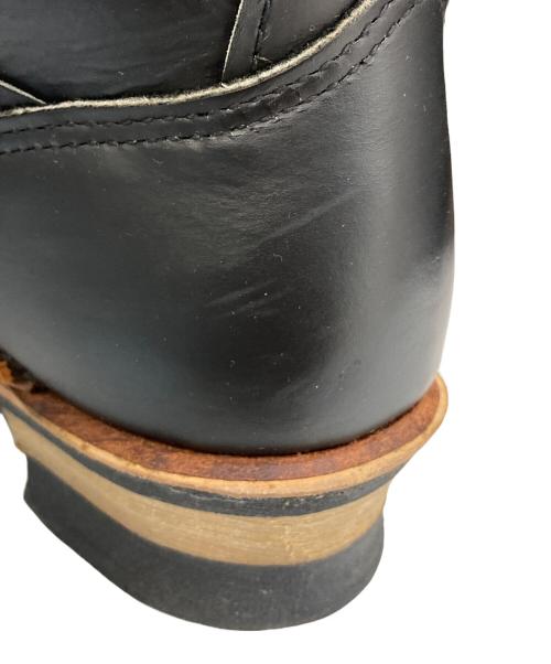 RED WING（レッドウィング）RED WING (レッドウィング) ENGINEER BOOTS ブラック サイズ:SIZE 6の古着・服飾アイテム