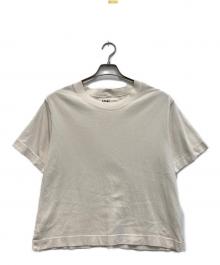 MARGARET HOWELL（マーガレットハウエル）の古着「コットンワイドＴシャツ」｜ホワイト
