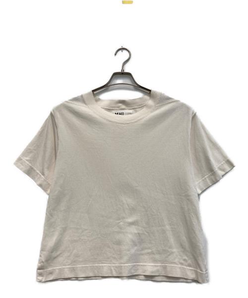 MARGARET HOWELL（マーガレットハウエル）MARGARET HOWELL (マーガレットハウエル) コットンワイドＴシャツ ホワイト サイズ:2の古着・服飾アイテム
