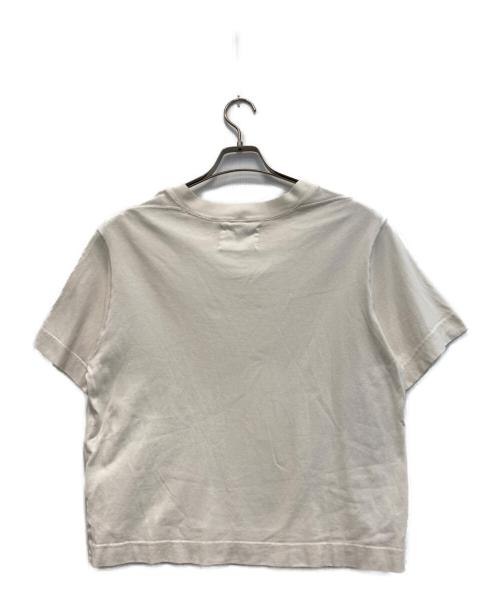 MARGARET HOWELL（マーガレットハウエル）MARGARET HOWELL (マーガレットハウエル) コットンワイドＴシャツ ホワイト サイズ:2の古着・服飾アイテム