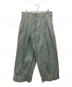 KOLORカラー）の古着「23SS ナイロンライトツイルパンツ」｜スカイブルー