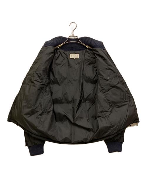 Maison Margiela（メゾンマルジェラ）Maison Margiela (メゾンマルジェラ) ドライバーズニットドッキングダウンジャケット ブラック サイズ:SIZE 46の古着・服飾アイテム