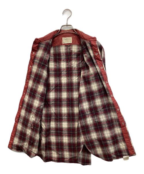 PENDLETON（ペンドルトン）PENDLETON (ペンドルトン) 70s ウエスタンウールチェックシャツ レッド サイズ:Mの古着・服飾アイテム
