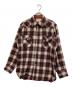 PENDLETON（ペンドルトン）の古着「70s ウエスタンウールチェックシャツ」｜レッド
