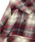 中古・古着 PENDLETON (ペンドルトン) 70s ウエスタンウールチェックシャツ レッド サイズ:M：7000円