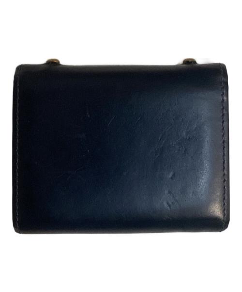 M+（エムピウ）m+ (エムピウ) MILLEFOGLIE 2Pig コンパクトウォレット ネイビー サイズ:表記なしの古着・服飾アイテム