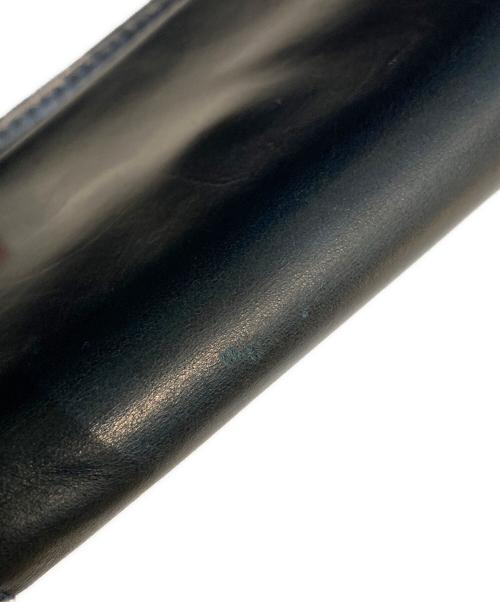 M+（エムピウ）m+ (エムピウ) MILLEFOGLIE 2Pig コンパクトウォレット ネイビー サイズ:表記なしの古着・服飾アイテム