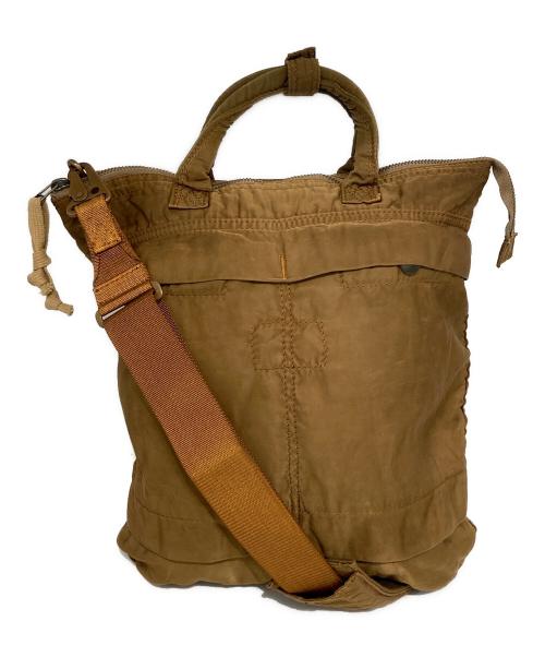SLOW（スロウ）SLOW (スロウ) VINTAGEDYE MILITARY HELMET BAG カーキ サイズ:表記なしの古着・服飾アイテム