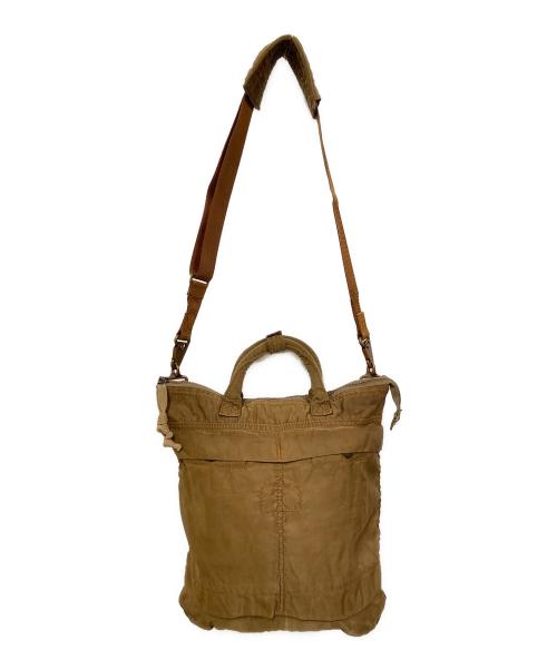 SLOW（スロウ）SLOW (スロウ) VINTAGEDYE MILITARY HELMET BAG カーキ サイズ:表記なしの古着・服飾アイテム