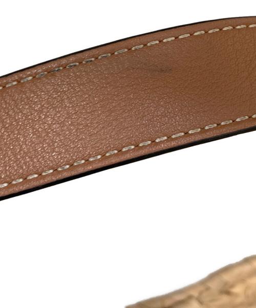 LOEWE（ロエベ）LOEWE (ロエベ) バスケットバッグ（ヤシの葉＆カーフ）スモール ベージュ サイズ:表記なしの古着・服飾アイテム