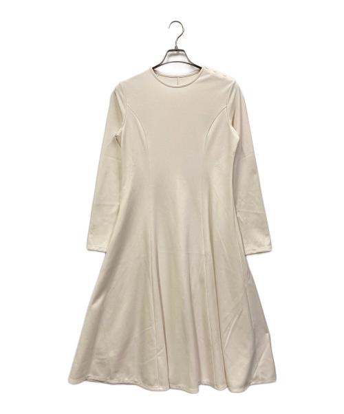 Audire（アウディーレ）audire (アウディーレ) Daily jersey dress (Ivory) アイボリー サイズ:SIZE Mの古着・服飾アイテム