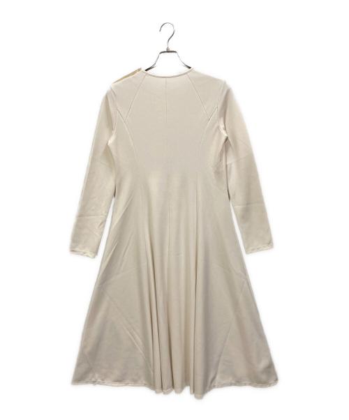 Audire（アウディーレ）audire (アウディーレ) Daily jersey dress (Ivory) アイボリー サイズ:SIZE Mの古着・服飾アイテム