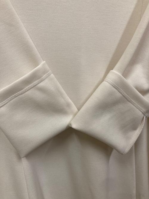 Audire（アウディーレ）audire (アウディーレ) Daily jersey dress (Ivory) アイボリー サイズ:SIZE Mの古着・服飾アイテム
