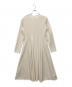 audire (アウディーレ) Daily jersey dress (Ivory) アイボリー サイズ:SIZE M：12000円